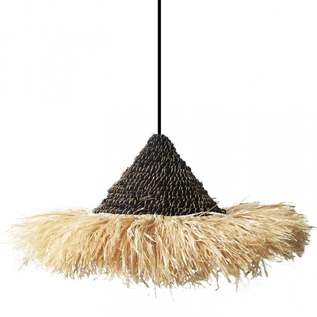 ΦΩΤΙΣΤΙΚΟ ΟΡΟΦΗΣ ΑΠΟ ΙΝΕΣ ΣΙΖΑΛ ΚΑΙ ΑΜΠΑΚΑ ΣΕ ΦΥΣΙΚΟ-ΜΑΥΡΟ 50x50x20Yεκ.HM7789