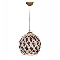 ΦΩΤΙΣΤΙΚΟ ΟΡΟΦΗΣ ΚΡΕΜΑΣΤΟ ΑΠΟ ΣΧΟΙΝΙ ΜΠΕΖ ΜΑΥΡΟ HM7644.01 22x18x20Y εκ. ΦΩΤΙΣΤΙΚΟ ΟΡΟΦΗΣ ΚΡΕΜΑΣΤΟ ΑΠΟ ΣΧΟΙΝΙ ΜΠΕΖ ΜΑΥΡΟ HM7644.01 22x18x20Y εκ.