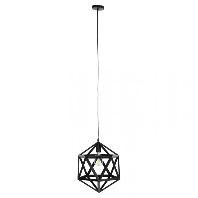 ΦΩΤΙΣΤΙΚΟ ΟΡΟΦΗΣ ΚΡΕΜΑΣΤΟ HM4073 ΜΑΥΡΟ ΜΕΤΑΛΛΟ 30x30x35Yεκ.