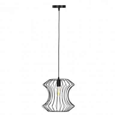 ΦΩΤΙΣΤΙΚΟ ΟΡΟΦΗΣ ΚΡΕΜΑΣΤΟ HM4112 ΜΑΥΡΟ ΜΕΤΑΛΛΟ Φ30x126Υεκ