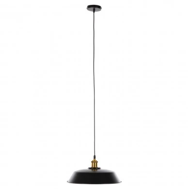 ΦΩΤΙΣΤΙΚΟ ΟΡΟΦΗΣ ΚΡΕΜΑΣΤΟ HM4174.01 ΜΑΥΡΟ ΜΕΤΑΛΛΟ ΧΡΥΣΗ ΛΕΠΤΟΜΕΡΕΙΑ Φ35,5x116Υεκ