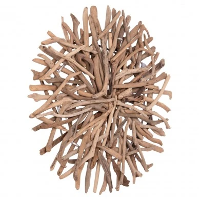 ΦΩΤΙΖΟΜΕΝΟ ΔΙΑΚΟΣΜΗΤΙΚΟ ΤΟΙΧΟΥ DREAMER HM4422 DRIFTWOOD ΜΕ ΤΑΙΝΙΑ LED Φ90x7(πάχος)εκ