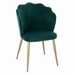 ΚΑΡΕΚΛΑ AVIE HM8737.03 ΒΕΛΟΥΔΟ ΚΥΠΑΡΙΣΣΙ ΜΕ ΜΕΤΑΛΛΙΚΟ ΧΡΥΣΟ ΣΚΕΛΕΤΟ 57.5x57.5x85 εκ.