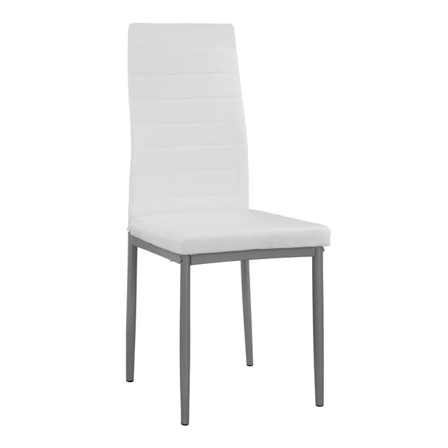 ΚΑΡΕΚΛΑ ΜΕΤΑΛΛΙΚΗ LADY HM0037.11 ΛΕΥΚΟ PU ΜΕΤΑΛΛΙΚΟ ΣΚΕΛΕΤΟ K/D 40x48x95Y εκ.