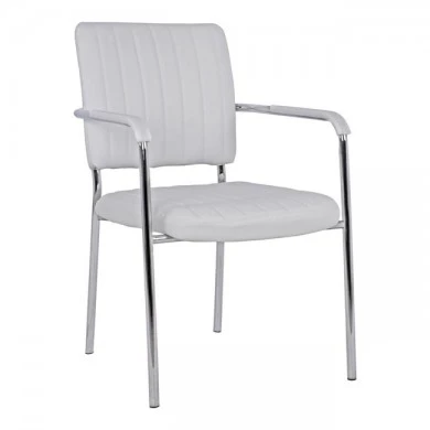 ΚΑΡΕΚΛΑ QUESTA ΜΕ ΜΠΡΑΤΣΑ HM1070.02 ΛΕΥΚΗ 56,5x59x85 cm