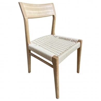 ΚΑΡΕΚΛΑ ΤΡΑΠΕΖΑΡΙΑΣ PONTUS HM9322.01 ΞΥΛΟ ΦΡΑΞΙΝΟΥ ΜΕ ΚΑΘΙΣΜΑ ΣΧΟΙΝΙ- ΦΥΣΙΚΟ 47x52x80Υεκ.