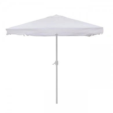 ΟΜΠΡΕΛΑ 3x3x2,65 μ. RAMSEY ΤΕΤΡΑΓΩΝΗ ΑΛΟΥΜΙΝΙΟΥ ΕΚΡΟΥ ΜΕ ΜΑΝΙΒΕΛΑ HM6004