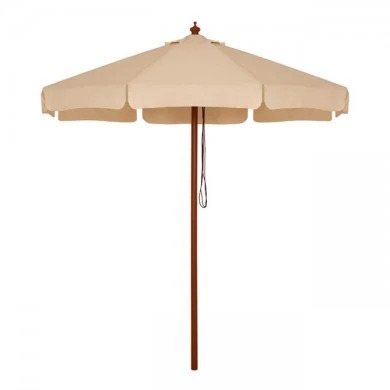 ΟΜΠΡΕΛΑ ΕΠΑΓΓΕΛΜΑΤΙΚΗ WALLER Φ2.30X2,50Y ΜΕ ΞΥΛΙΝΟ ΣΚΕΛΕΤΟ HM6021 ΜΠΕΖ