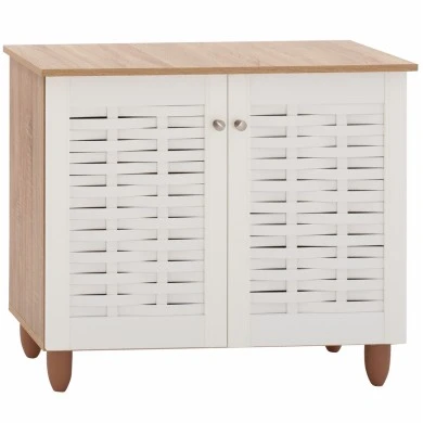 ΠΑΠΟΥΤΣΟΘΗΚΗ-ΝΤΟΥΛΑΠΙ ΞΥΛΙΝΗ HM2208.06 SONAMΑ ΛΕΥΚΗ 77Χ34Χ67,5 εκ.