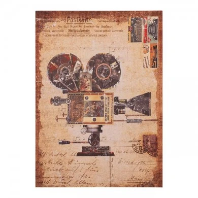 ΠΙΝΑΚΑΣ ΚΑΜΒΑΣ OLD CAMERA HM7153.06 50X70X2.5 εκ.