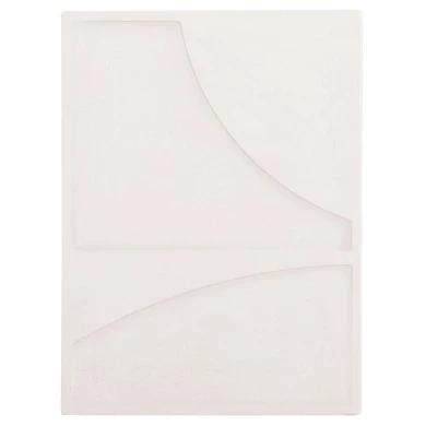 ΠΙΝΑΚΑΣ ΟΡΘΟΓΩΝΙΟΣ ΣΕΙΡΑ SANTORINI HM4509 MDF ΥΠΟΛΕΥΚΟ ΧΡΩΜΑ 60x4(πάχος)x80Υεκ.