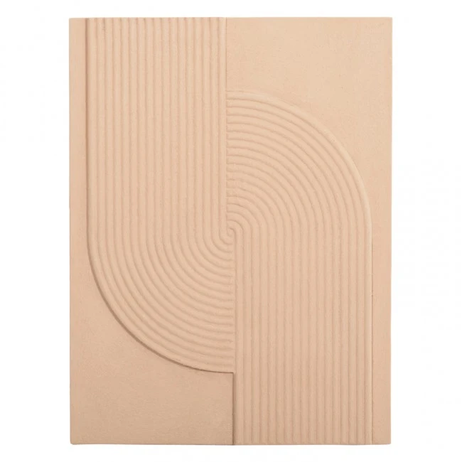 ΠΙΝΑΚΑΣ ΟΡΘΟΓΩΝΙΟΣ ΣΕΙΡΑ SANTORINI HM4521 MDF ΣΕ ΜΠΕΖ ΧΡΩΜΑ 60x4(πάχος)x80Υεκ.