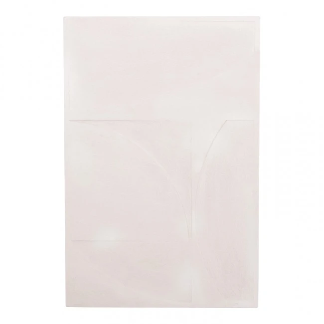 ΠΙΝΑΚΑΣ ΣΕΙΡΑ SANTORINI HM4506 MDF ΣΕ ΥΠΟΛΕΥΚΟ ΧΡΩΜΑ 80x4(πάχος)x120Υεκ.