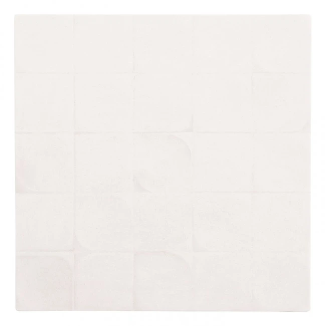 ΠΙΝΑΚΑΣ ΤΕΤΡΑΓΩΝΟΣ ΣΕΙΡΑ SANTORINI HM4516 MDF ΣΕ ΥΠΟΛΕΥΚΟ ΧΡΩΜΑ 80x4,5(πάχος)x80Υεκ.