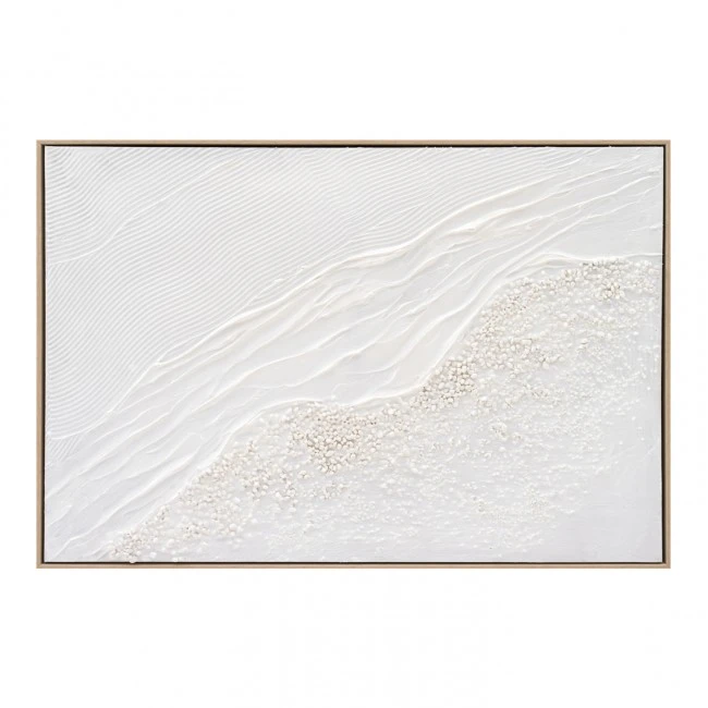 ΠΙΝΑΚΑΣ TOIXOY SEDIMENT HM4555 ΜΕ ΚΟΡΝΙΖΑ ΜΠΕΖ-ΚΑΜΒΑΣ ΣΕ ΛΕΥΚΕΣ ΑΠΟΧΡΩΣΕΙΣ 92x4,5x62Υεκ.