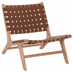 ΠΟΛΥΘΡΟΝΑ HM9326.01 FELIPE ΞΥΛΟ ΤΟΟΝ ΜΕ ΠΛΕΞΗ PU 67x70x75Y εκ.