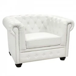 ΠΟΛΥΘΡΟΝΑ T.CHESTERFIELD POLINA HM3011.02 PU ΛΕΥΚΟ ΜΑΤ 110x90x73Y εκ. ΠΟΛΥΘΡΟΝΑ T.CHESTERFIELD POLINA HM3011.02 PU ΛΕΥΚΟ ΜΑΤ 110x90x73Y εκ.