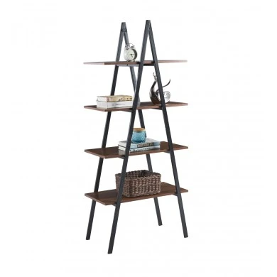 ΡΑΦΙΕΡΑ STAM HM18073.04 ΜΑΥΡΟΣ ΜΕΤΑΛΛΙΚΟΣ ΣΚΕΛΕΤΟΣ-ΜΕΛΑΜΙΝΗ ΚΑΡΥΔΙ 71x38x165Υεκ.