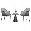 ΣΕΤ LOUNGE 3TMX ΕΞ.ΧΩΡΟΥ OREGO HM21106.01 ΑΛΟΥΜΙΝΙΟ ΣΕ ΣΚΟΥΡΟ ΓΚΡΙ