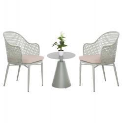 ΣΕΤ LOUNGE 3TMX ΕΞ.ΧΩΡΟΥ OREGO HM21106.06 ΑΛΟΥΜΙΝΙΟ ΣΕ ΦΥΣΤΙΚΙ