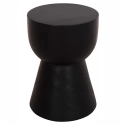 ΣΚΑΜΠΟ ΜΑΜΒΑ ΚΥΛΙΝΔΡΙΚΟ HM9901.12 ΜΑΣΙΦ ΞΥΛΟ SUAR ΣΕ ΜΑΥΡΟ Φ30x45Υεκ.