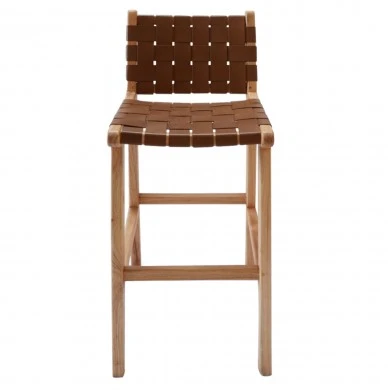 ΣΚΑΜΠΟ ΜΕ ΠΛΑΤΗ ΜΑΣΙΦ ΞΥΛΟ MINDI ΦΥΣΙΚΟ HM9380.01 40X53X89YΕΚ.