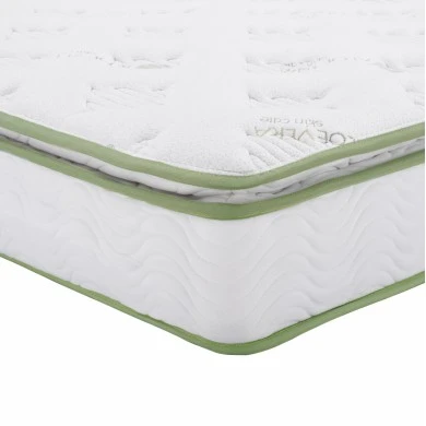 ΣΤΡΩΜΑ CONTINUOUS SPRING ΑΝΩΣΤΡΩΜΑ ALOE VERA 150X200 HM372.15 ΜΟΝΗΣ ΟΨΗΣ