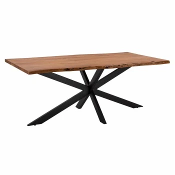 ΤΡΑΠΕΖΙ ΤΡΑΠΕΖΑΡΙΑΣ MONTANA SUPERIOR ΜΑΣΙΦ ΑΚΑΚΙΑΣ HM8716.11 200x85-110x77Υεκ.