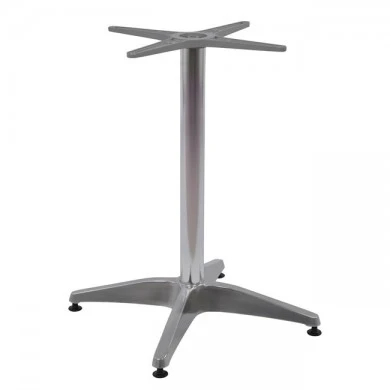 ΒΑΣΗ ΑΛΟΥΜΙΝΙΟΥ 4ΝΥΧΗ 66Χ66X69Υεκ. ΜΕ ΣΤΑΥΡΟ 45Χ45εκ. HM448.01 ΧΡΩΜΙΟΥ