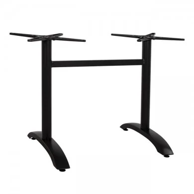 ΒΑΣΗ ΑΛΟΥΜΙΝΙΟΥ ΔΙΣΤΗΛΗ HM461.01 ΜΑΥΡΟ ΜΑΤ 78,5Χ60Χ73Υ εκ.