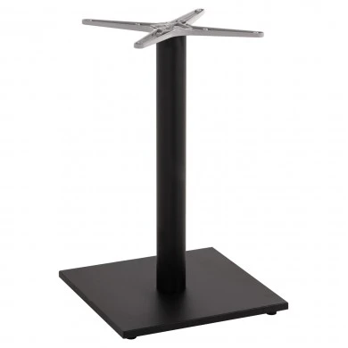 ΒΑΣΗ ΤΡΑΠΕΖΙΟΥ ΑΛΟΥΜΙΝΙΟΥ ΜΑΥΡΟ ΜΑΤ HM475.01 ΣΤΑΥΡΟΣ 46Χ46εκ 46Χ46Χ72Υεκ.