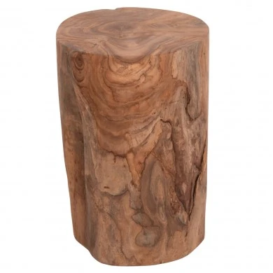 ΒΟΗΘΗΤΙΚΟ ΤΡΑΠΕΖΑΚΙ/ΣΚΑΜΠΟ TRONCO HM9374.21 ΞΥΛΟ TEAK--ΦΥΣΙΚΟ Φ30x45Υεκ.