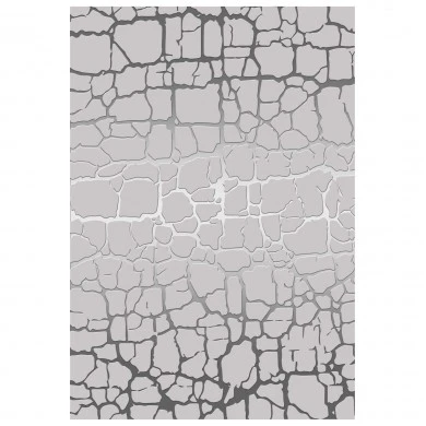 ΧΑΛΙ ΣΑΛΟΝΙΟΥ ΜΕ ΚΡΟΣΙΑ ΓΚΡΙ JOSIANE  HM7677.19 120X170 εκ