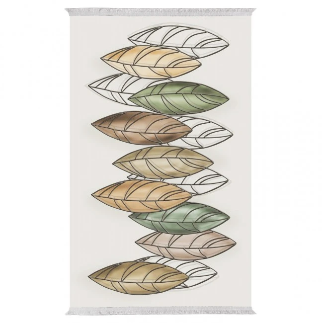 ΧΑΛΙ ΣΑΛΟΝΙΟΥ ΜΕ ΚΡΟΣΙΑ JOSIANE ΦΥΛΛΑ HM7675.36 160X230εκ.