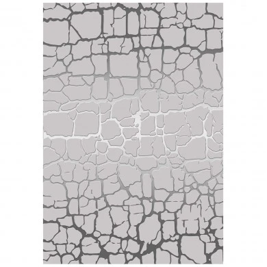 ΧΑΛΙ ΣΑΛΟΝΙΟΥ ΜΕ ΚΡΟΣΙΑ JOSIANE ΓΚΡΙ HM7675.19 160X230 εκ.