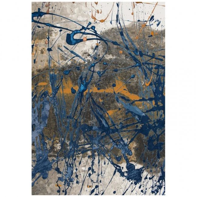 ΧΑΛΙ ΣΑΛΟΝΙΟΥ ΜΕ ΚΡΟΣΙΑ JOSIANE  HM7677.13 ΠΟΛΥΧΡΩΜΟ 120X170 εκ.