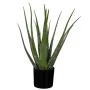 ARTIFICIAL ALOE PLANT WITH 18 LEAVES 50CM IN PLASTIC POT D12.5X11CM