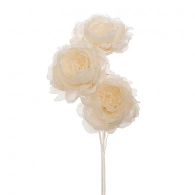 ARTIFICIAL CREAM DAVID AUSTIN ROSE BOUQUET