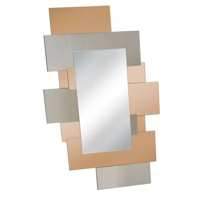 2COLOUR RECTANGLE MIRROR D80X120CM
