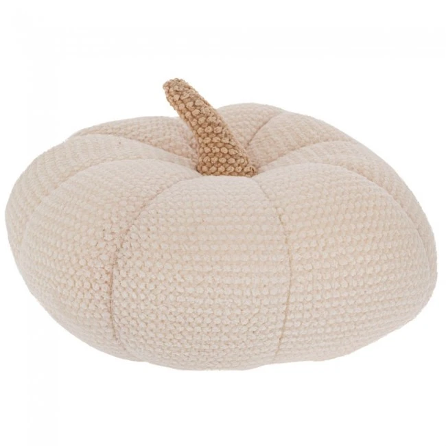 CRΘME FABRIC PILLOW PUPMKIN 35X15CM