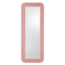 PINK PLUSH FLOOR MIRROR 60X162CM