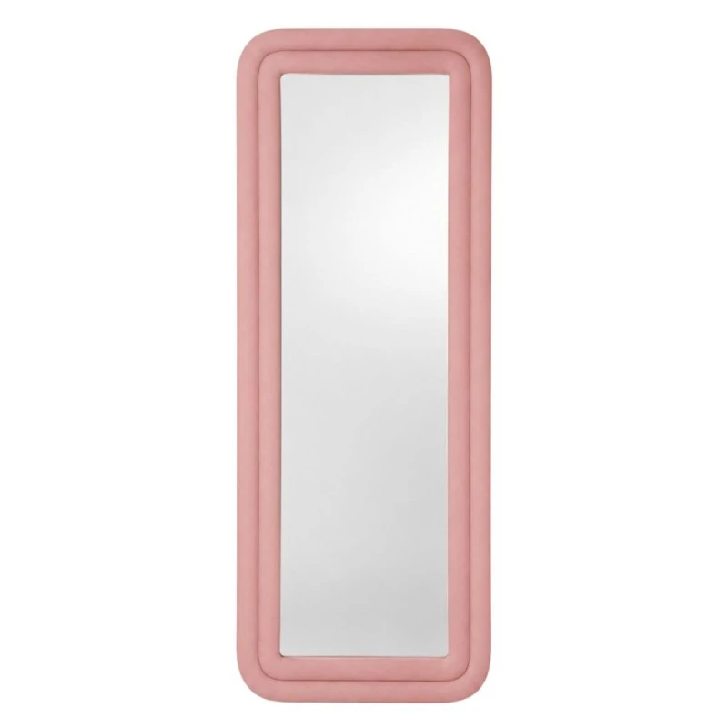 PINK PLUSH FLOOR MIRROR 60X162CM