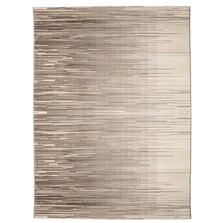 GREY STRIPED CARPET 160X230CM