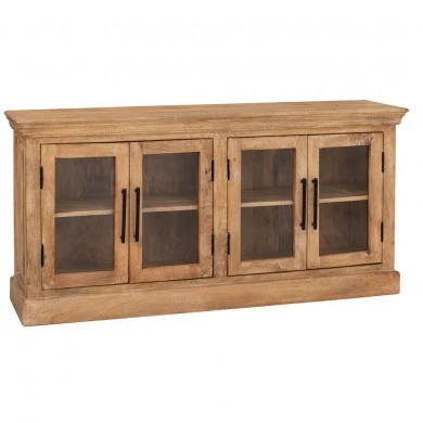 SIDEBOARD IN NATURAL COLOR MADE OF MANGO WOOD 147X36X70CM