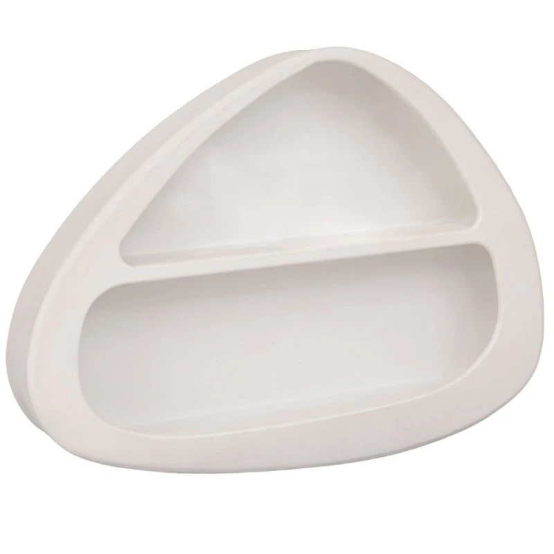 WHITE MFD WALL SHELF WITH IRREGULAR SHAPE 107X18X81CM