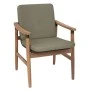 OUTDOOR DINING CHAIR MASAYA IN NATURAL COLOR WITH KHAKI CUSHION MADE OF ACACIA WOOD 66X60X83CM