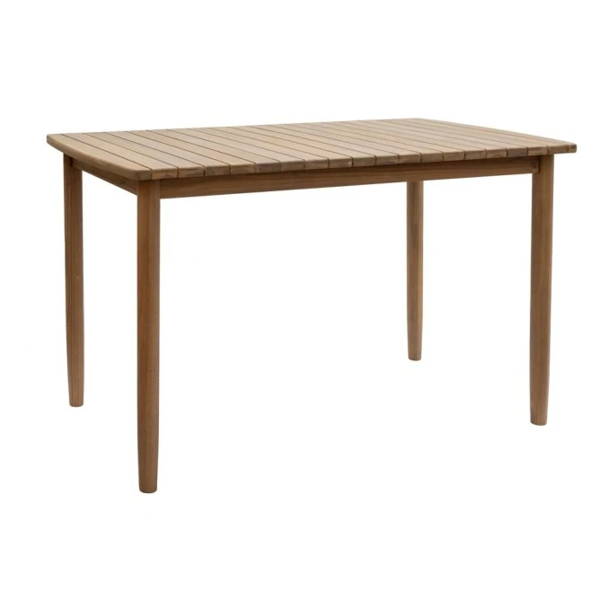 OUTDOOR BAR TABLE MASAYA IN NATURAL COLOR MADE OF ACACIA WOOD 160X85X93CM