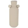 METAL VASE IN CREAM COLOR 15X15X42CM