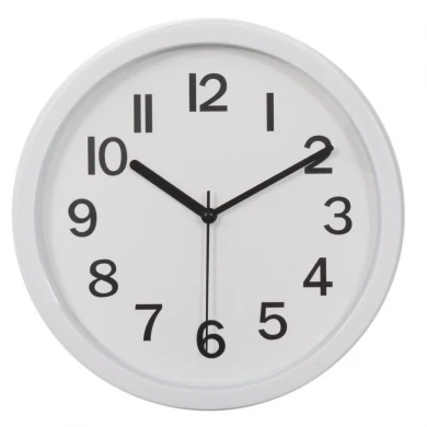 ΛΕΥΚΟ ΣΤΡΟΓΓΥΛΟ ΠΛΑΣΤΙΚΟ ΡΟΛΟΙ ΤΟΙΧΟΥ Φ22ΕΚ