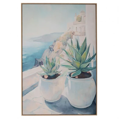 PLANT ΠΙΝΑΚΑΣ ΣΕ ΤΥΠΩΜΕΝΟ ΚΑΜΒΑ ΜΕ ΚΟΡΝΙΖΑ 80Χ120ΕΚ